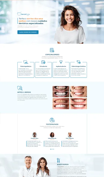 Site para Odontologia